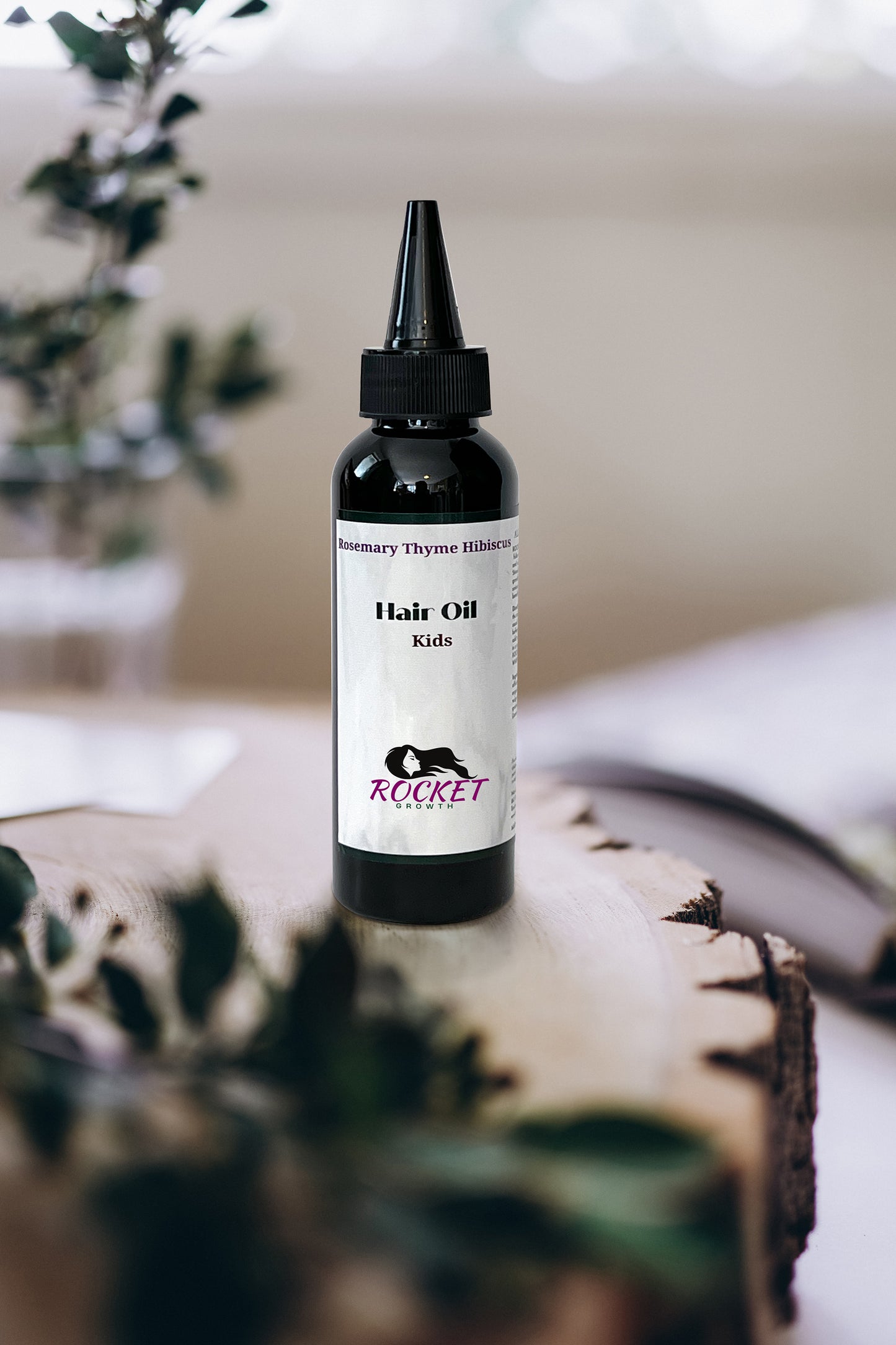 Rocket Growth Rosemary Thyme Hibiscus Kids Hair Oil